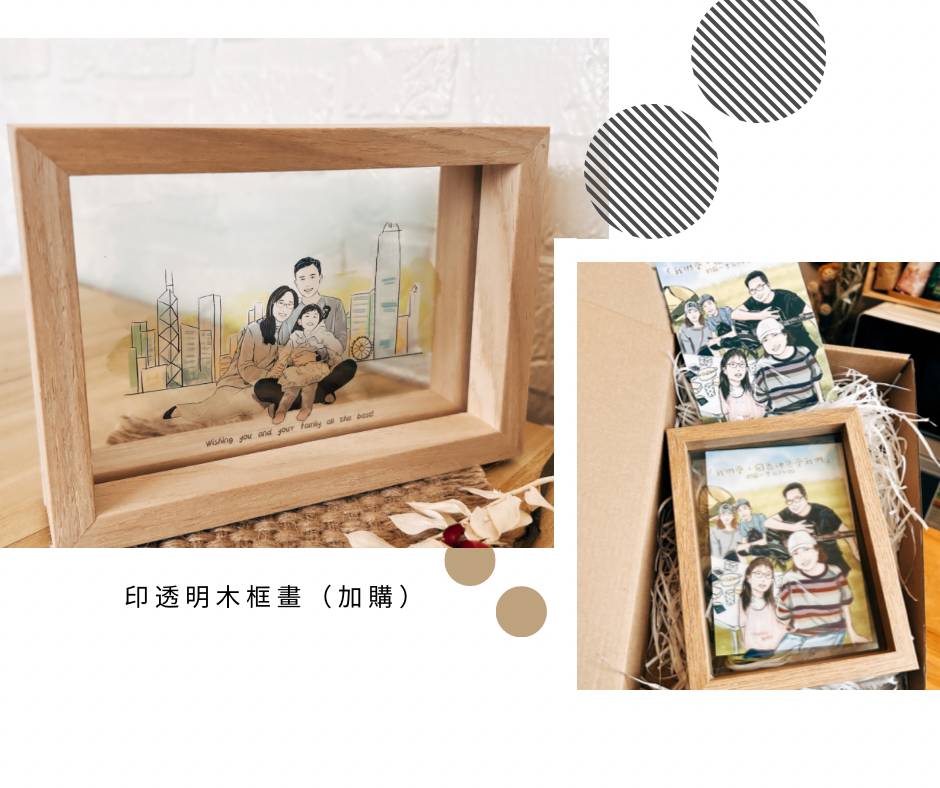 [订礼物]似颜绘（电子档，可加购礼品）