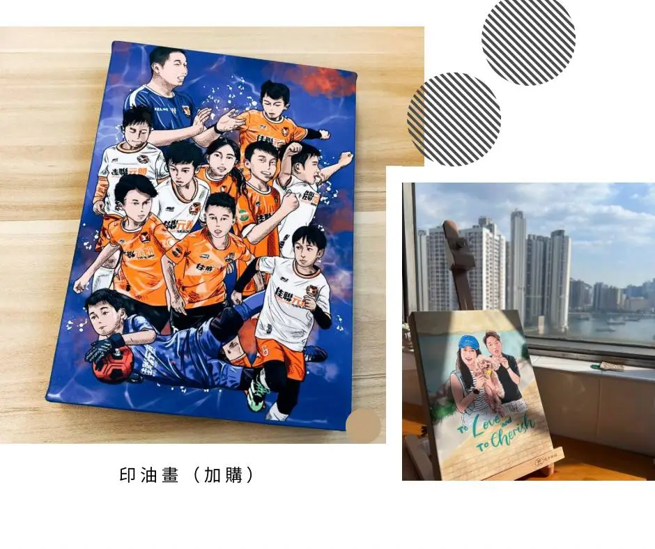 [訂禮物]似顏繪（電子檔，可加購禮品）